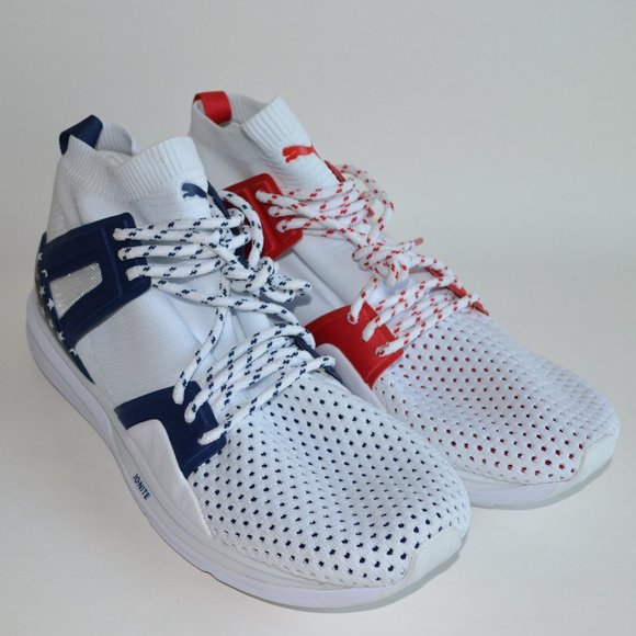 Puma Men’s B.O.G Limitless Hi evoKNIT 4th Of July - Picture 1 of 8